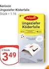 Ungeziefer-Köderfalle Angebote von Aeroxon bei GLOBUS Wetzlar für 3,49 €