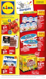 Prospectus Supermarchés de Lidl à Saint-Caprais: "À vos marques à prix Lidl", 44 pages, 22/05/2024 - 28/05/2024