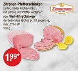 Zitronen-Pfefferschinken oder Well-Fit-Schinken bei V-Markt im Kempten Prospekt für 1,99 €