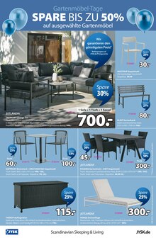 Gartenmöbel im JYSK Prospekt "Wir feiern Geburtstag! SPARE BIS ZU 60%" mit 9 Seiten (Aachen)