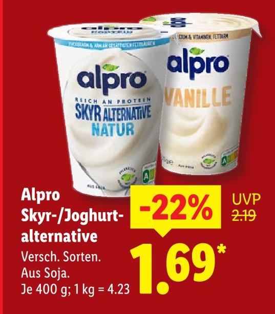 Skyr-/Joghurt-Alternative