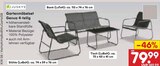 Gartenmöbelset Genua Angebote von Juskys bei Netto Marken-Discount Bad Oeynhausen für 79,99 €