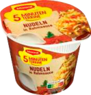 5 Minuten Terrine Nudeln in Rahmsauce Angebote von Maggi bei EDEKA Seevetal für 1,00 €