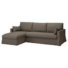 Aktuelles 3er-Sofa mit Récamiere, links Gransel graubraun Gransel graubraun Angebot bei IKEA in Hildesheim ab 899,00 €