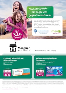 Aktueller mea - meine apotheke Jüterbog Prospekt "Unsere Oktober-Angebote" mit 4 Seiten