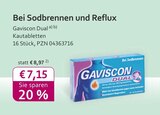 mea - meine apotheke - Gaviscon Dual Angebot im Prospekt Gaviscon Dual bei mea - meine apotheke im Prospekt "" für 7,15 €