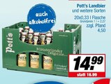 Landbier im Angebot bei EDEKA in Lengerich Landbier Angebote von Pott's bei EDEKA Lengerich für 14,99 €