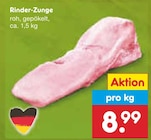 Rinder-Zunge von  im aktuellen Netto Marken-Discount Prospekt für 8,99 €