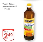 Reines Sonnenblumenöl Angebote von Thomy bei GLOBUS Gera für 2,49 €