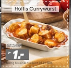 Höffis Currywurst Angebote bei Höffner Magdeburg für 1,00 €