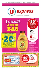 Catalogue U Express à La Maladrerie cette semaine, valable du 02/09/2025 au 14/09/2025 Prospectus U Express à La Maladrerie, "U Express", 16 pages de promos valables du 02/09/2025 au 14/09/2025