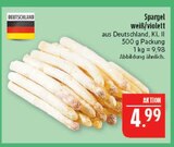 Spargel weiß/violett im Angebot bei Marktkauf in Görlitz Spargel weiß/violett Angebote bei Marktkauf Görlitz für 4,99 €