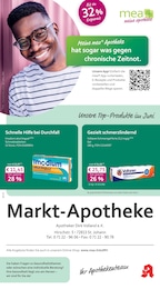 Aktueller mea - meine apotheke Apotheken Prospekt für Pfullingen: Unsere Juni-Angebote mit 4} Seiten, 01.06.2026 - 30.06.2026