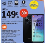 Smartphone redmi 14c en promo chez E.Leclerc Cambrai à 149,90 €