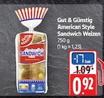 American Style Sandwich Weizen bei EDEKA im Landstuhl Prospekt für 0,92 €