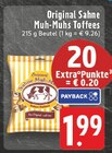 Aktuelles Original Sahne Muh-Muhs Toffees Angebot bei EDEKA in Essen ab 1,99 €