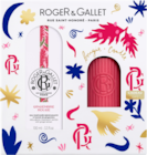 Roger Gallet Coffret Eau Parfumée Gingembre Rouge + Bougie dans le catalogue Auchan Hypermarché