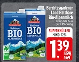 Haltbare Bio-Alpenmilch von Berchtesgadener Land im aktuellen EDEKA Prospekt für 1,39 €