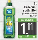 Geschirrspülmittel im EDEKA Prospekt Geschirrspülmittel von fit im aktuellen EDEKA Prospekt für 1,11 €