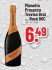 Prosecco Treviso Brut Angebote von Mionetto bei Trinkgut Mainz für 6,49 €