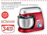 Küchenmaschine KM6009CB im Angebot bei GLOBUS in Erlangen Küchenmaschine KM6009CB Angebote von BOMANN bei GLOBUS Erlangen für 34,99 €