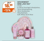 GESCHENKSET HERZ "FOR YOU" von  im aktuellen Müller Prospekt für 18,99 €