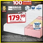 Kaltschaummatratze Comfort Pro von Ergo Dream im aktuellen Segmüller Prospekt für 179,99 €