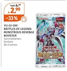 Yu-Gi-Oh! Battles of Legend: Monstrous Revenge Booster von Konami im aktuellen Müller Prospekt für 2,99 €