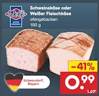 Schweinskäse oder Weißer Fleischkäse im aktuellen Prospekt bei Netto Marken-Discount in Bad Griesbach
