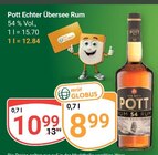 Aktuelles Echter Übersee Rum Angebot bei GLOBUS in Krefeld ab 8,99 €