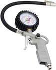 Airpress Reifenfüllprüfer, 0 bis 12 bar, 1/4" IG unten, vertikales Manometer, doppelte Skala (bar/psi), Gummischutz, ohne Druckluftstecker, 4300021 bei BayWa AG im Bad Tölz Prospekt für 15,90 €