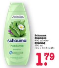 Shampoo 7 Kräuter im Angebot bei E center in Karlsruhe Shampoo 7 Kräuter Angebote von Schauma bei E center Karlsruhe für 1,79 €