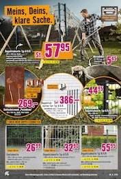 Doppelstabmattenzaun Angebot im aktuellen Hornbach Prospekt auf Seite 5
