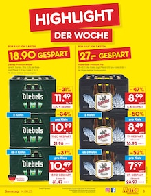 Bier im aktuellen Netto Marken-Discount Prospekt (Mönchengladbach) Bier im Netto Marken-Discount Prospekt "Aktuelle Angebote" mit 63 Seiten (Mönchengladbach)