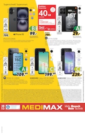iPhone im MEDIMAX Prospekt in Bautzen Aktueller MEDIMAX Prospekt mit iPhone, "HAPPY 2026", Seite 8