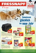 Fressnapf Prospekt für Unterhaching mit 12 Seiten Fressnapf Prospekt für Unterhaching: "Gemeinsam glücklich ins neue Jahr", 12 Seiten, 18.01.2021 - 23.01.2021