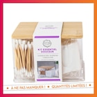 Boite bambou coton divers en promo chez B&M Caen à 3,15 €