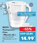 Tischwasserfilter »Marella XL« Angebote von BRITA bei Kaufland Reutlingen für 14,99 €