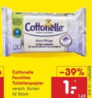 Feuchtes Toilettenpapier im Angebot bei Netto Marken-Discount in Solingen Feuchtes Toilettenpapier Angebote von Cottonelle bei Netto Marken-Discount Solingen für 1,00 €