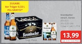 Krombacher versch. Sorten Angebote von Krombacher bei Getränkefachmarkt Rausch Wetzlar für 13,99 €