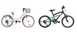 VTT 20'' suspension garçon ou panier fille - TOPLIFE en promo chez Carrefour Épinal à 169,99 €