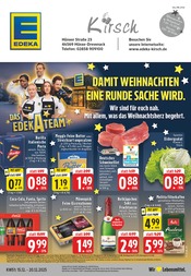 EDEKA Raesfeld Prospekt der aktuellen Woche, gültig von 15.12.2025 bis 20.12.2025 Aktueller EDEKA Raesfeld Prospekt "Aktuelle Angebote" mit 30 Seiten
