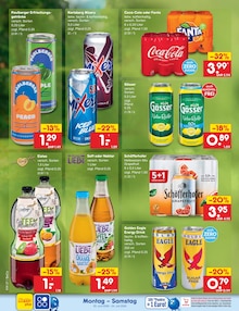Energydrink im Netto Marken-Discount Prospekt "Aktuelle Angebote" mit 74 Seiten (Oranienburg)