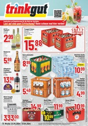 Aktueller Trinkgut Getränkemarkt Prospekt in Wesseling und Umgebung, "Aktuelle Angebote" mit 6 Seiten, 22.04.2024 - 27.04.2024