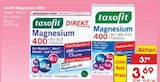 Magnesium 400 von taxofit für 3,69 € bei Netto Marken-Discount im Angebot Magnesium 400 von taxofit im aktuellen Netto Marken-Discount Prospekt