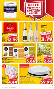 Bier im Kaufland Prospekt "Aktuelle Angebote" mit 62 Seiten (Gießen)