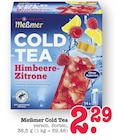 Cold Tea Himbeere-Zitrone Angebote von Meßmer bei E center Heidelberg für 2,29 €
