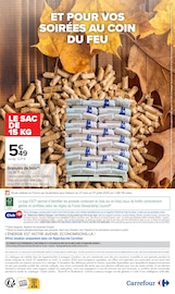 Promos Granulé Bois dans le catalogue "JARDIN" de Carrefour Granulé Bois en promo dans le catalogue Carrefour à la page 24
