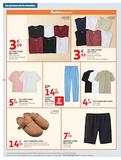 Promos Chaussures dans le catalogue "OFFRES DU MOMENT" de Auchan Hypermarché Chaussures en promo dans le catalogue Auchan Hypermarché à la page 38
