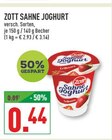 Sahne Joghurt Angebote von Zott bei Marktkauf Dorsten für 0,44 €